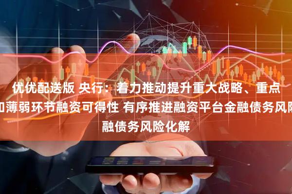 优优配送版 央行：着力推动提升重大战略、重点领域和薄弱环节融资可得性 有序推进融资平台金融债务风险化解