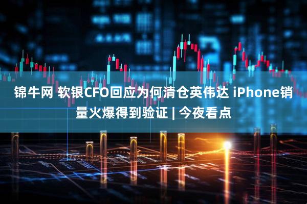 锦牛网 软银CFO回应为何清仓英伟达 iPhone销量火爆得到验证 | 今夜看点