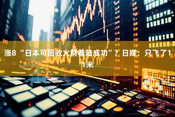 涨8 “日本可回收火箭着陆成功”？日媒：只飞了11米